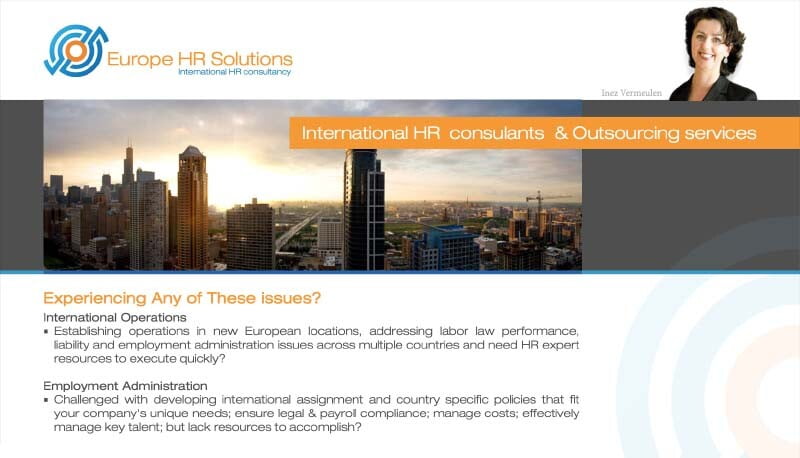 Europe HR Solutions Brochure