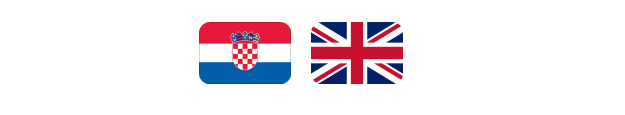 English and Croatian