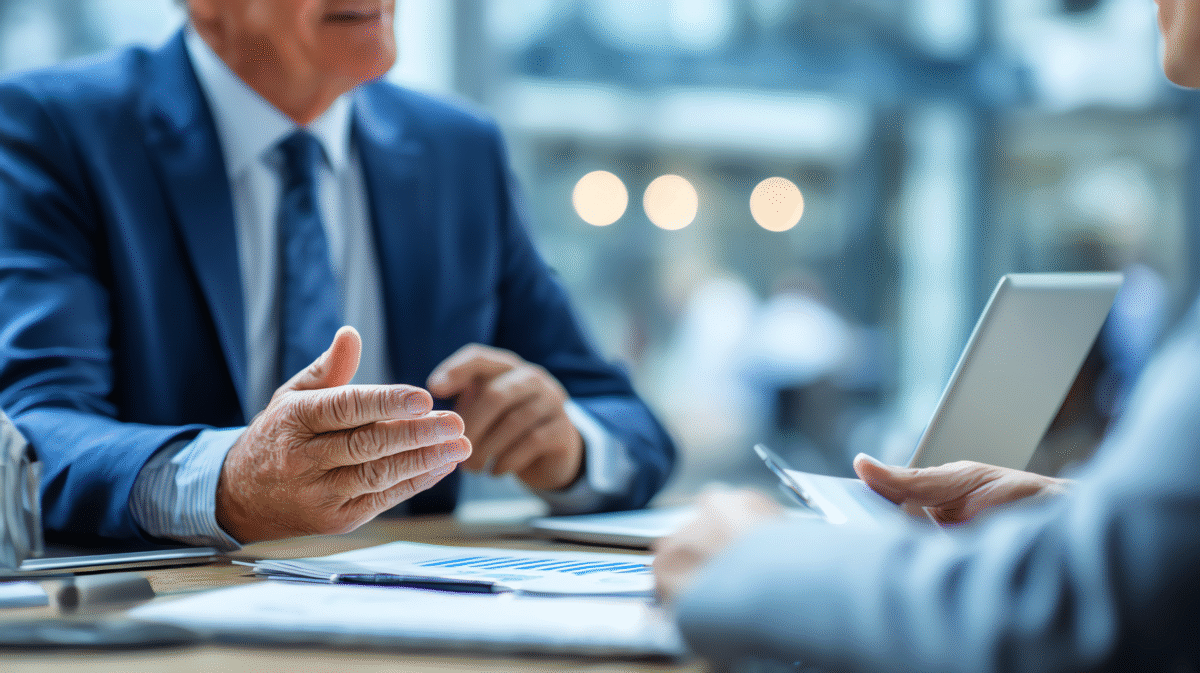 HR Audit concept, representing a comprehensive examination of human resources practices, depicted with a magnifying glass focusing on HR documents and processes